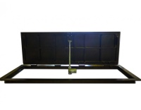 Люки в подвал с электроприводом стелс-эл 1000х1600п на пульте