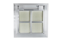 Люк в подвал Периметр 600х700п откидной алюминиевый